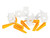 Vitrex LASH30 Lash Clips & Wedges (Pack 30)