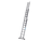 Zarges 403826 Everest Square-Rung Extension Ladder 3-Part 3 x 8 – view 1