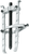 Gedore 8009290 1.22/3 Puller with clamp 160x325 mm