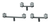 Gedore 4635740 245730 Counterholder 18-22 mm