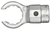 Gedore 1211609 8797-09 Slip-on ring spanner open 16 Z, 9 mm