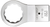 Gedore 1565524 8799-50 Slip-on ring spanner 28 Z, 50 mm