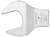 Gedore 1565400 8798-65 Slip-on open-ended spanner 28 Z, 65 mm