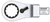 Gedore 2827778 SUKSE9 19 Mortise wrench reversible ratchet SE 9x12 a/f 19 mm
