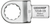 Gedore 7678830 7218-18 Rectangular ring end fitting SE 14x18 18 mm