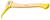 Gedore 1592408 OX 173 E-0500 Hand Sappie with 38 cm ash handle