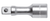Gedore 3300403 R65100014 Socket extension 1/2" 75mm