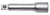 Gedore 3300140 R45100009 Socket extension 1/4" length 50 mm