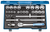 Gedore 2682869 19 VMU-10 Socket wrench set 1/2" 28 pieces hexagon 10-36 mm