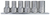 Gedore 3292118 KL-4043-200 Socket Set, 3/8", EP TX-Plus, 6-pc