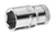Gedore 6167100 20 7/32AF Socket 1/4", hexagonal, 7/32"