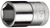 Gedore 6131180 19 17 Socket 1/2", hexagonal, 17 mm