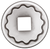 Gedore 6289800 D 32 21 Socket 3/4" UD profile 21 mm – view 2