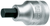 Gedore 6181010 IN 21 17 Screwdriver bit socket socket 1" hexagon socket 17 mm