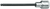 Gedore 6172370 IN 19 LK 12-140 Screwdriver bit socket socket 1/2" 140 mm hexagon socket 12 mm