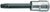 Gedore 6152690 ITX 19 L T40-100 Screwdriver bit socket socket 1/2" long TX T40