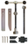 Gedore 3244032 KL-5501-191 Conversion Kit, Strut-Holding Clamp, long