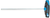 Gedore 2647400 2142 T 3/8AF Hexagon screwdriver with 2C T-handle 3/8AF