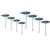 Gedore 3037371 DT 2142-008 Offset screwdriver set 8 pieces