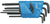 Gedore 1531441 H 43 KTX-07 Offset screwdriver set in holder 7 pieces TX T10-T40