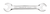 Gedore 3301075 R05122123 Double Open-ended spanner  a/f 21x23 mm 212 mm