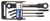 Gedore 3438147 KL-4443-30 Double Articulated Ratchet Ring Spanner Set