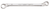Gedore 6017210 2 16X17 double ring spanner, UD profile, 16x17 mm
