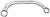 Gedore 6470470 304 15X17 Starter Block Wrench 15x17 mm