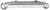 Gedore 6061700 4-8 double ring spanner set 8 pieces 6-22 mm