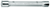 Gedore 6525390 626 10X11 Double ended socket spanner, solid, hexagon 10x11 mm