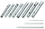 Gedore 6218540 KD 26 R-8 Double ended socket spanner set 8 pcs 6-22 mm