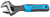 Gedore 1966308 60 S 8 JP Open-ended spanner 8", adjustable, phosphated with plastic handle