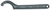 Gedore 6334610 40 58-62 Hook wrench, DIN 1810 form A, 58-62 mm