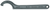 Gedore 6337980 40 Z 155-165 Hook wrench, DIN 1810 form B, 155-165 mm