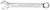 Gedore 3300966 R09100100 Combination spanner 10 mm length 130 mm