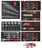 Gedore 3301655 R21010000 Tool set 8x CT-module, Cutter 81 pieces