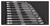 Gedore 3301702 R22150003 Wrench set 2/6 CT module, 10 pieces