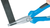 Gedore 6710370 8120-160 TL Flat nose pliers 160 mm dip insulated – view 3