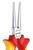 Gedore 1552104 VDE 8122-160 H VDE round nose pliers with sleeve insulation 160 mm – view 3