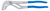 Gedore 3464083 Water pump pliers 16", 14-way adjustable, dip-insulated