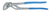 Gedore 1995413 142 12 TL Universal Pliers 12", 17-position adjustable, dipped insulated