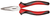 Gedore 3301134 R28512160 Flat round nose pliers angled 45° 160 mm 2C-handle