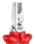 Gedore 6720250 VDE 8250-200 VDE Power combination pliers with dip insulation 200 mm – view 3