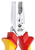 Gedore 1550969 VDE 8250-200 H VDE Power Combination pliers with VDE insulating sleeves 200 mm – view 3