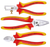 Gedore 1708244 1102-004 VDE VDE pliers set 3 pieces in L-BOXX Mini