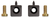 Gedore 3428486 KL-0121-9611 Pliers Jaw Set with Hooks