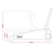 Sealey 1020LEHVBAGCOMBO Low Entry Short Chassis Trolley Jack & Accessories Bag Combo, 2 Tonne - Green