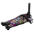 Sealey 2000CB Low Profile Custom Design Trolley Jack with Rocket Lift 2 Tonne - Black