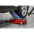 Sealey 3000LE Low Profile Trolley Jack with Rocket Lift 3 Tonne - Red