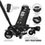 Premier 4040AB Low Profile Trolley Jack with Rocket Lift 4 Tonne - Black